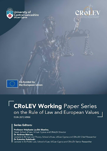 Working Paper Publication: The Rule of Law as a Unifying Principle of Research Governance